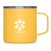 Mug isotherme Snow Monkey Booster jaune sunsetyellow