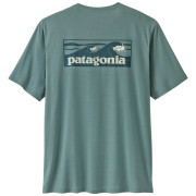 T-shirt homme Patagonia Men's Capilene Cool Daily Shirt - Boardshort Logo