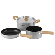 Set de vaisselle Outwell Feast Ceramic Set L argenté Black & Grey