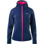 Veste femme Hi-Tec Lady Caria II bleue Navy/BrightPink