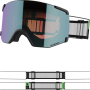 Masques ski Salomon S/View Photochromic noir/vert Black