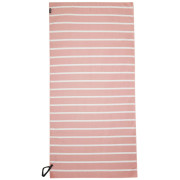 Serviette sechage rapide Regatta Print Mfbre Bch Towl rose Shell Pink/White Stripe