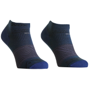 Chaussetttes en laine mérinos pour homme Ortovox Alpine Light Low Socks bleu / gris Blue Nunatak