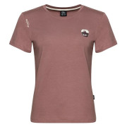 T-shirt femme Chillaz Iseo Sunset bordeau Wine