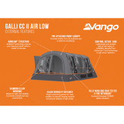 Tente caravane Vango Galli CC II Air Low