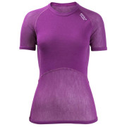 T-shirt fonctionnel femme Brynje of Norway Lady Wool Thermo light T-Shirt violet Violet