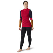 T-shirt fonctionnel femme Smartwool W Intraknit Merino 200 Colorblock 1/4 Zip