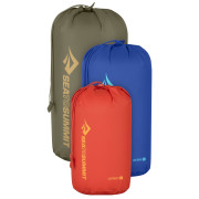 Housse étanche Sea to Summit Lightweight Stuff Sack Set 5, 8, 13L bleu / vert Spicy Orange, Surf the Web, Burnt Olive