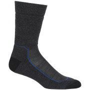 Chaussettes homme Icebreaker Mens Hike+ Medium Crew gris / bleu JetHthr