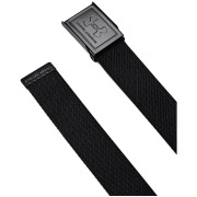 Ceinture Under Armour M's Webbing Belt vert Black / Pitch Gray / Black