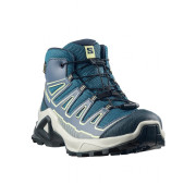 Chaussures enfant Salomon X Ultra Mid Gtx J Grisaille-Spellbound-Butterfly