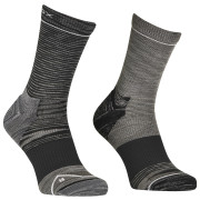 Chaussettes homme Ortovox Alpine Mid Socks M noir / gris Black Raven