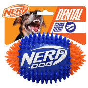 Jouet pour chien Nerf Dog Squeak Spike Football 15cm