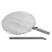 Grille de barbecue Höfats Triple Grid 45 argenté nerez
