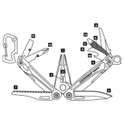 Outil multifonction Leatherman Sidekick