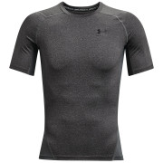 T-shirt fonctionnel homme Under Armour HG Armour Comp SS gris foncé CarbonHeather/Black