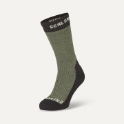 Chaussettes imperméables SealSkinz Stanfield noir/vert Olive