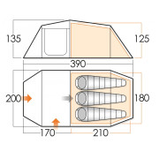 Tente Vango Ark 300+ (2016)