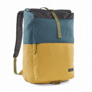 Sac à dos Patagonia Fieldsmith Roll Top Pack jaune / bleu Patchwork: Surfboard Yellow w/Abalone Blue