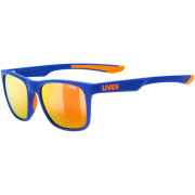 Lunettes soleil Uvex lgl 42 bleue Blue/Orange