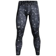 Leggings homme Under Armour HG Armour Prtd Lgs gris / noir BLK