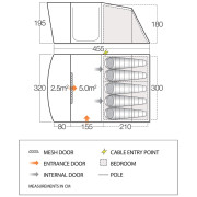 Tente Vango Padstow II 500