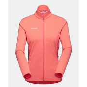 Sweat-shirt femme Mammut Aconcagua Light ML Jacket Women rose salmon