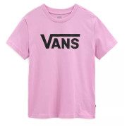 T-shirt femme Vans Wm Flying V Crew Tee rose PowderPink