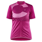 Maillot vélo femme Craft Core Endur Logo rose Roxo-Camelia