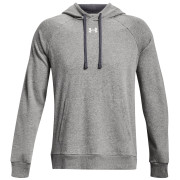 Sweat-shirt homme Under Armour Rival Fleece Hoodie gris claire CastlerockLightHeather/White