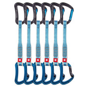 Set express Ocún Raven Qd Zoom 20 Cm 6-Pack bleu Blue