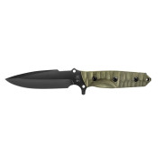 Couteau TB OUTDOOR Maraudeur Survival Knife G10 Smooth vert foncé