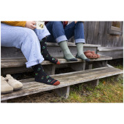 Chaussettes femme Darn Tough Wildflower Crew Lightweight With Cushion