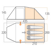Tente Vango Beta 350 XL (2016)