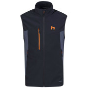 Gilet homme Hannah Carsten Vest gris foncé anthracite/india ink