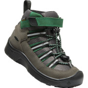 Chaussures enfant Keen Hikeport 2 Sport Mid Wp Youth gris / vert magnet/greener pastures