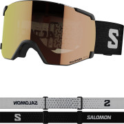 Masques ski Salomon S/View Photochromic noir / gris Black