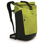 Sac à dos Osprey Transporter Roll Top jaune / noir lemongrass yellow/black