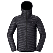 Doudoune homme Norrona trollveggen down800 super light Hood noir Caviar Black