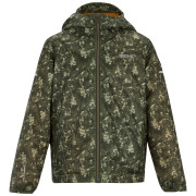 Veste enfant Regatta Printed Lever II LiSagLinCamo vert foncé LiSagLinCamo