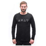 T-shirt fonctionnel homme Sensor Merino Blend Elements black