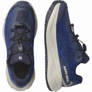 Chaussures enfant Salomon Aero Grvl Wp J Maritime Blue-Silver Cloud-Bluing