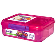 Boîte à goûter Sistema Bento Lunch To Go rose