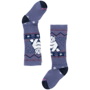 Chaussettes Smartwool Kids' Wintersport Full Cushion Polar Bear bleu
