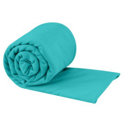 Serviette Sea to Summit Pocket Towel L bleu clair Baltic