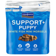 Friandises pour chiens Fish4Dogs Puppy White Fish Morsels Digestion 150g