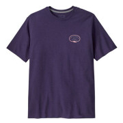 T-shirt homme Patagonia M's Clean Climb Roots Responsibili-Tee violet Plummet Purple