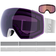 Masques ski Salomon Radium Prime Sigma +1Lens blanc White