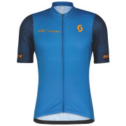 Maillot vélo homme Scott M's RC Team 10 SS bleu / orange storm blue/copper orange