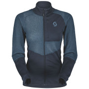 Veste polaire fonctionnelle femme Scott Explorair Alpha Raw bleu foncé metal blue/dark blue